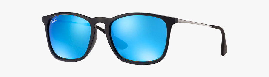 Sunglasses Ray Ban Accessories Mirrored Ban Clothing - Chris Rb4187 601 55, Transparent Clipart