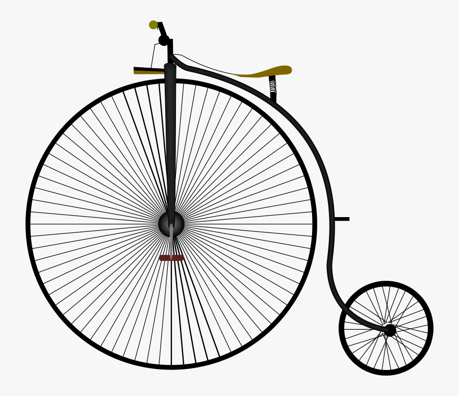 Penny Farthing Bike Grand-bi - Penny Farthing Transparent Background, Transparent Clipart