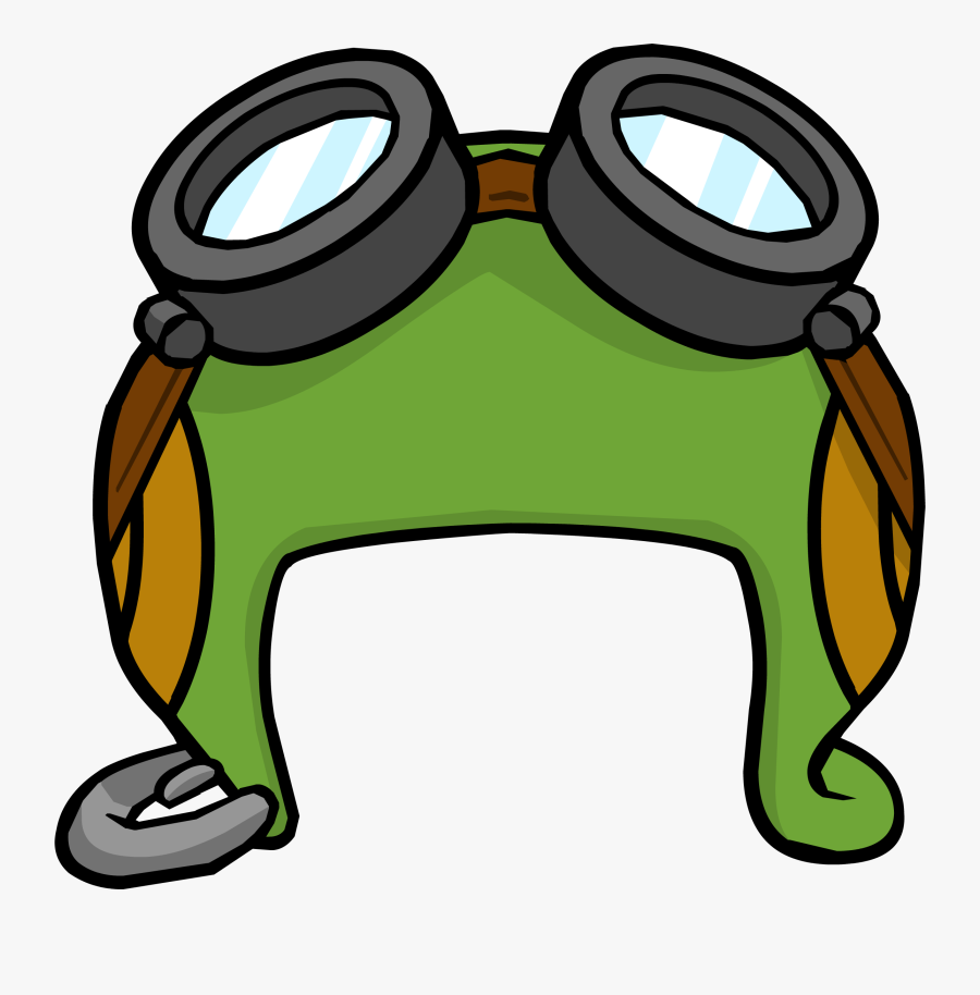 Picture Free Aviator Hat Club Penguin - Pilot Hat Clip Art, Transparent Clipart