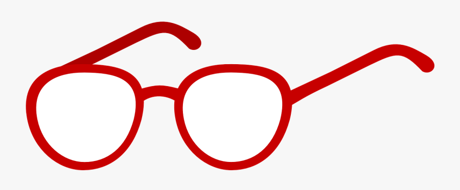 Red Glasses Clipart Jpg Transparent, Transparent Clipart