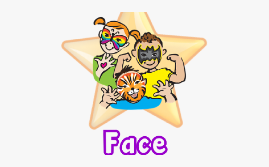 Face Painting Clipart, Transparent Clipart