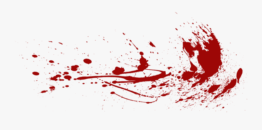 Clip Art Blood Splatter Photoshop Brushes - Transparent Blood Png, Transparent Clipart