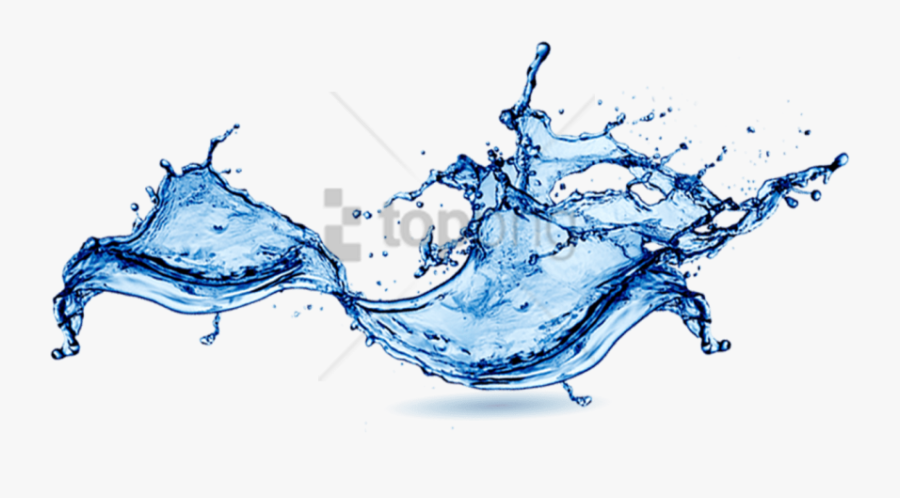 Water Splash Transparent Background Png - Blue Water Splash Png, Transparent Clipart
