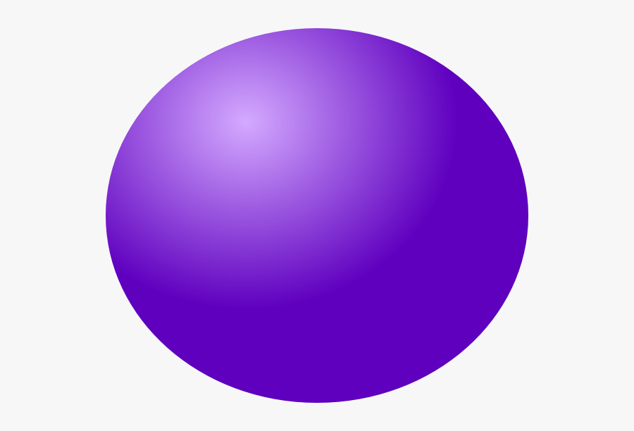 Ball Clipart Sphere - Purple Ball Png Clipart, Transparent Clipart