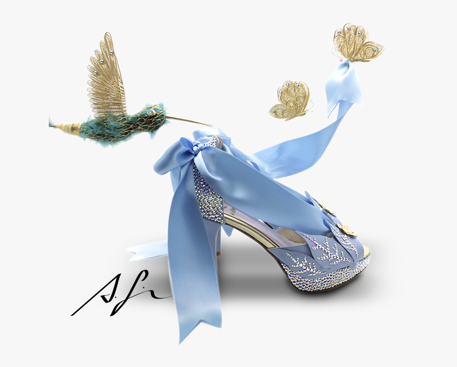 Era Uma Vez Uma Rapariga And I Wonder Cinderella Signature - Basic Pump, Transparent Clipart
