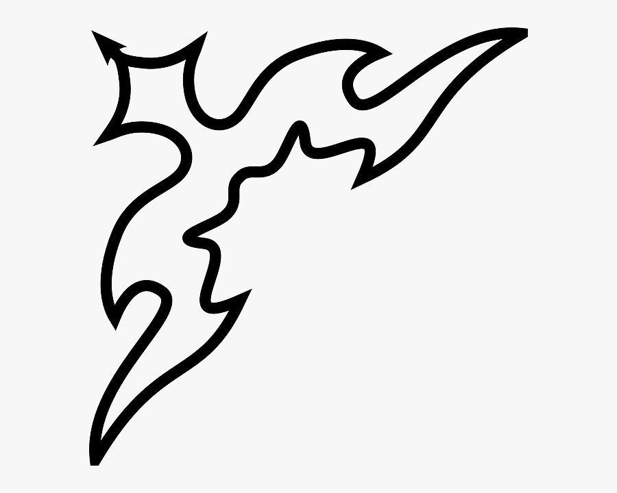 Transparent Corner Flourish Png - Outline Of Crystal Ball, Transparent Clipart