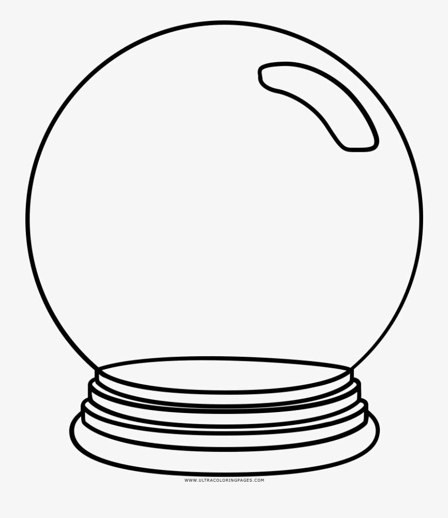 Crystal Ball Drawing Picture - Simple Crystal Ball Drawing, Transparent Clipart