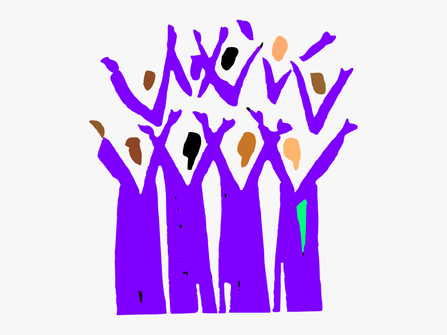 Gospel Choir Clip Art, Transparent Clipart