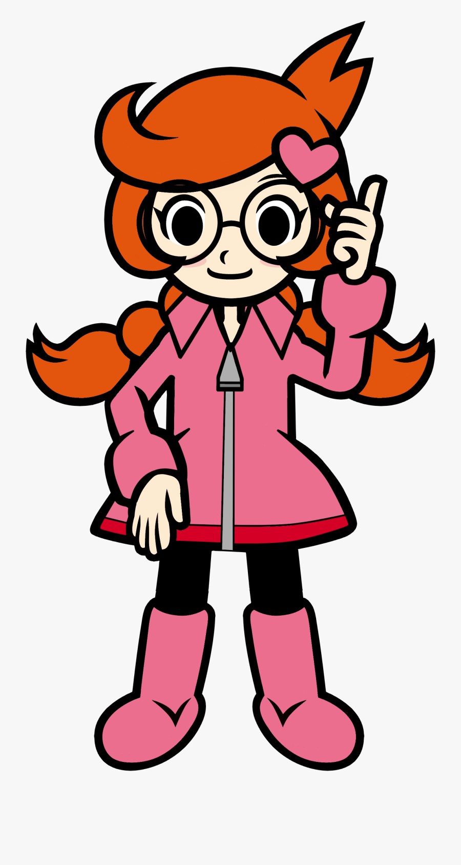 Paper Shin A - ゲーム アンド ワリオ ペニー, Transparent Clipart