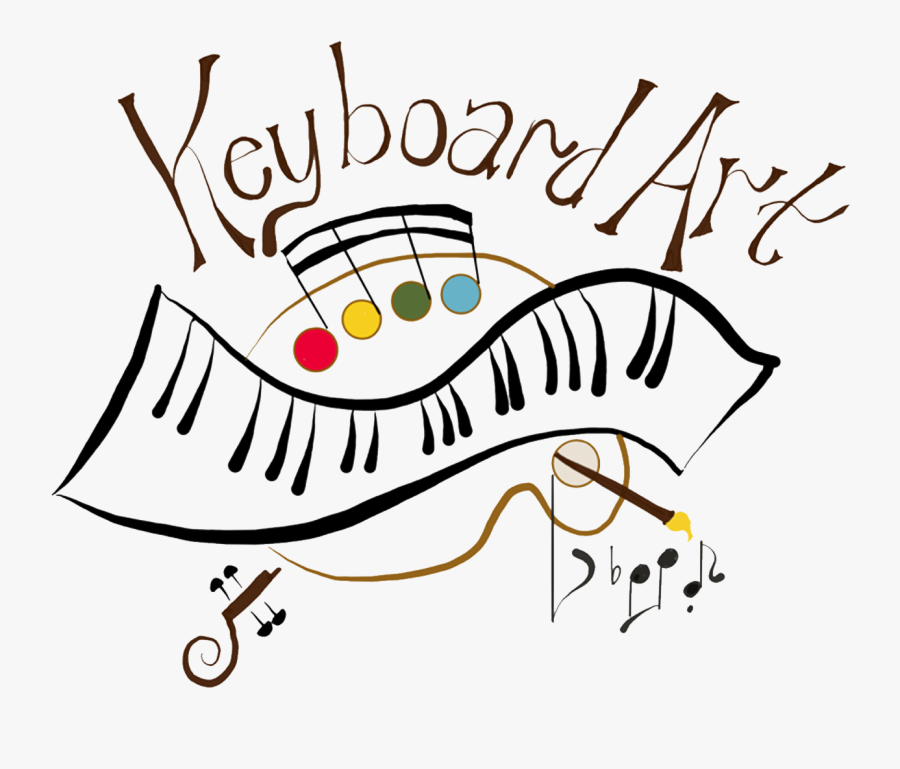 Keyboard Art School Of Music, Transparent Clipart