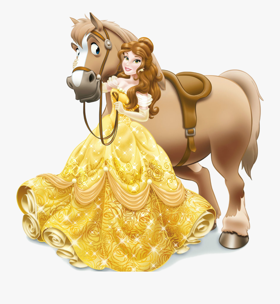 Pinterest - Belle And Her Horse, Transparent Clipart