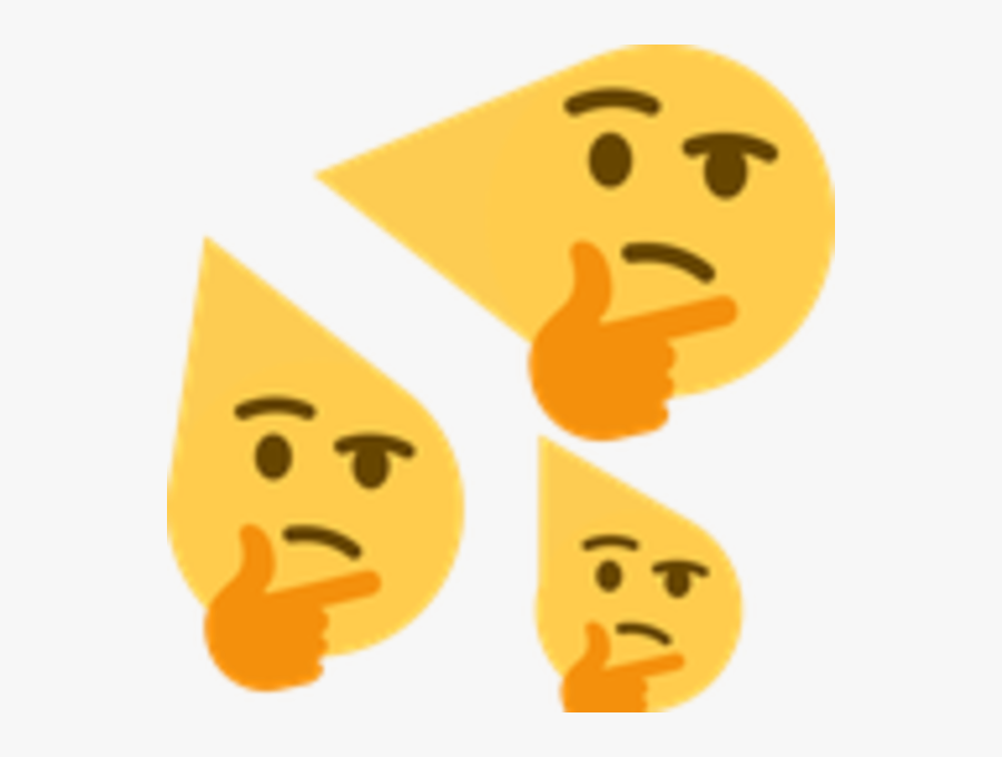 Thinking Emojis Discord, Transparent Clipart