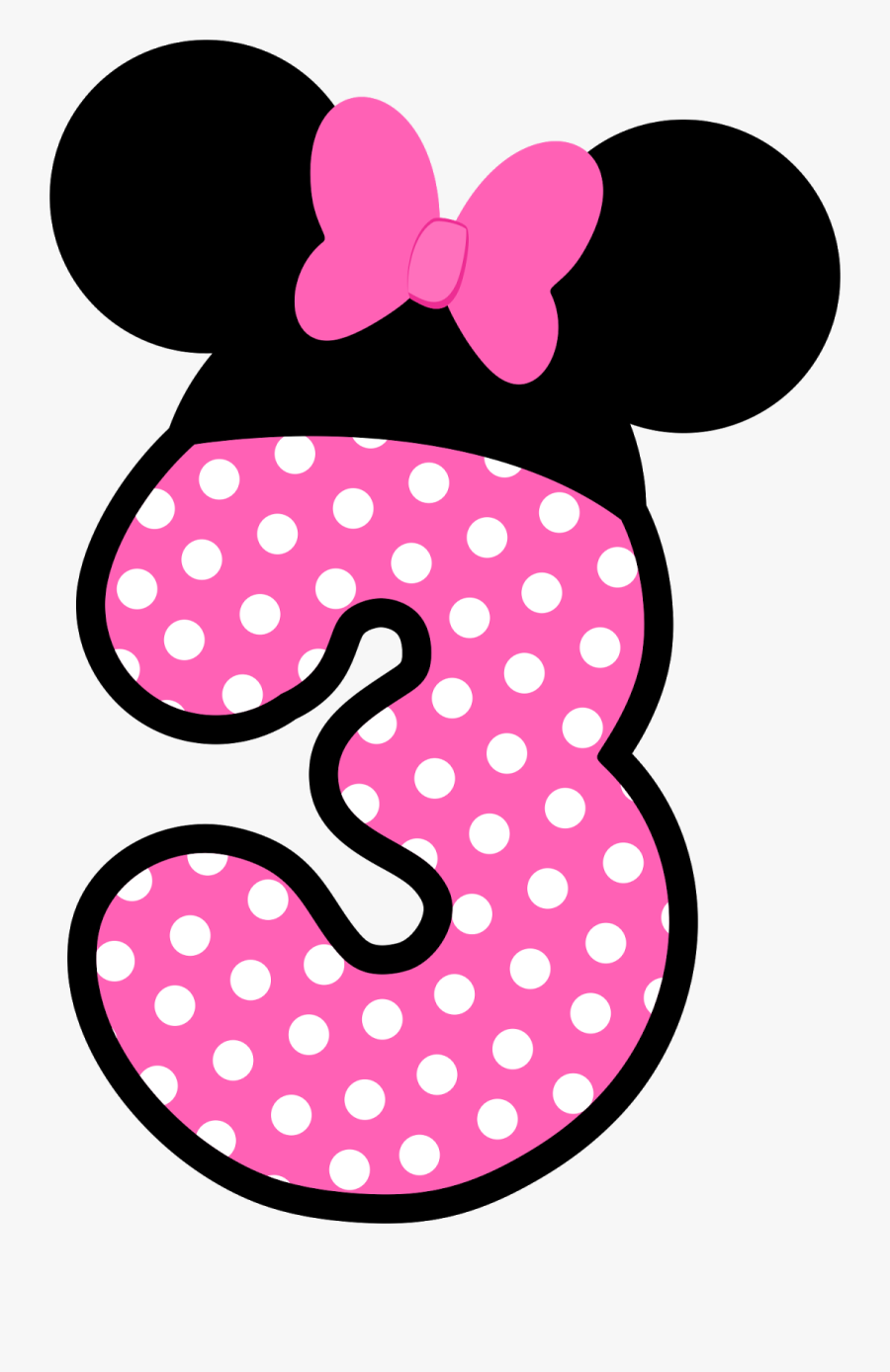 Passatempo Da Ana N - Minnie Mouse 3 Png, Transparent Clipart