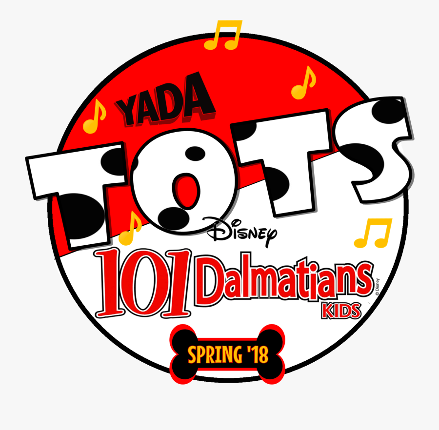 101 Dalmatians Tots Logo Final - Disney, Transparent Clipart
