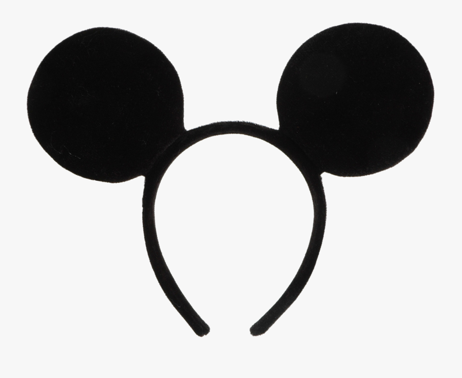 Mickey Mouse Ears Png - Mickey Mouse Ears Headband, Transparent Clipart