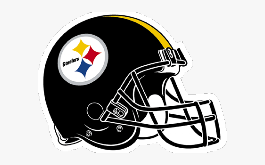 Helmet Clipart Football Helmet - Steelers Helmet Logo, Transparent Clipart