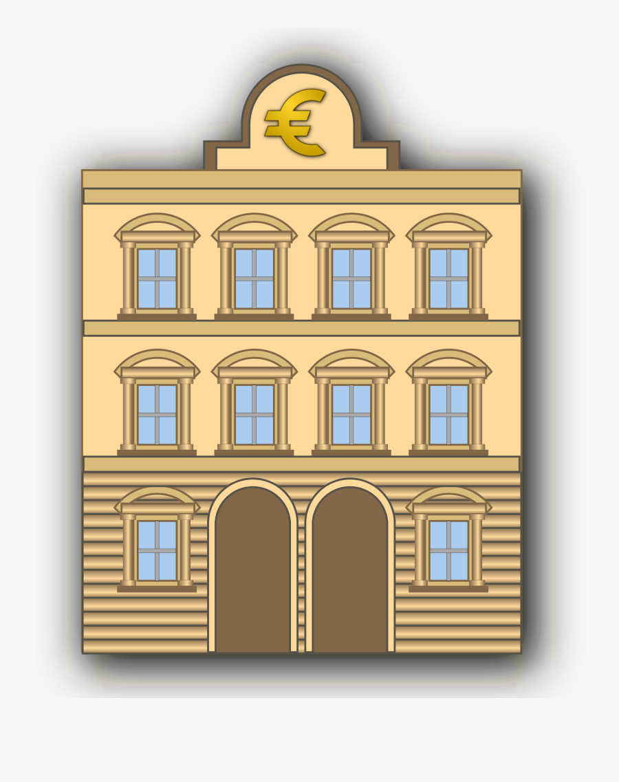 Bank Clip Art 3 Image - Bank Building Clip Art, Transparent Clipart