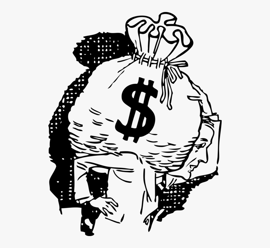 Art,monochrome Photography,monochrome - Money Can T Buy Happiness Drawing, Transparent Clipart