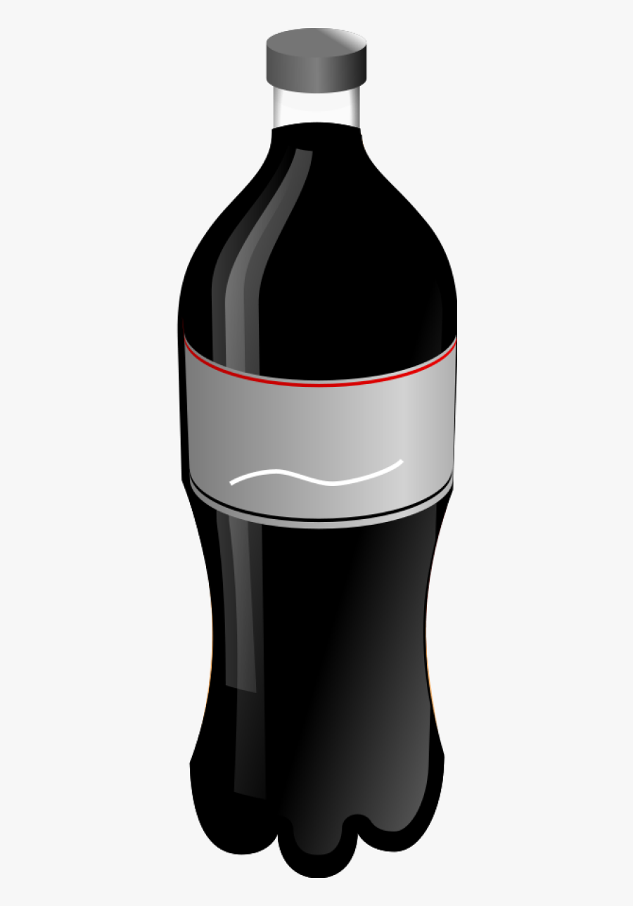 Transparent Coke Png - Soda Bottle Clip Art, Transparent Clipart