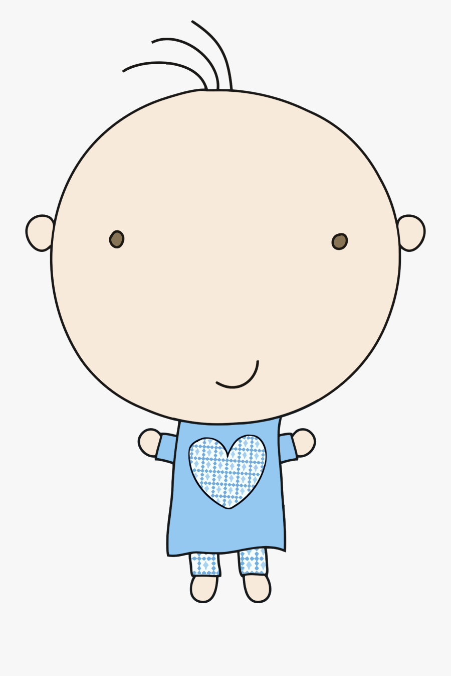 Clipart - Clip Art Little Boy, Transparent Clipart