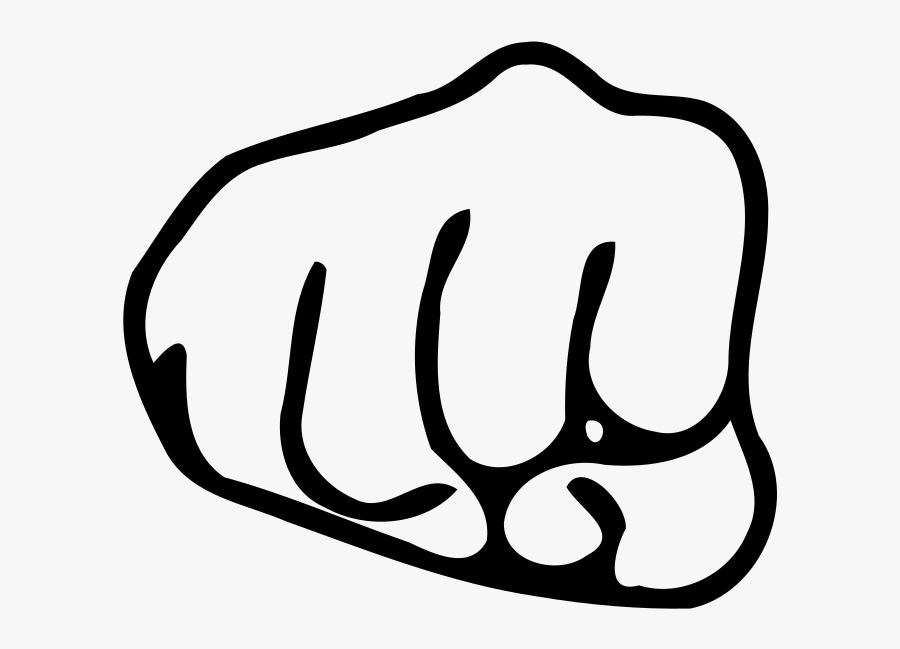 Punch - Clipart - Clip Art Fist Png, Transparent Clipart