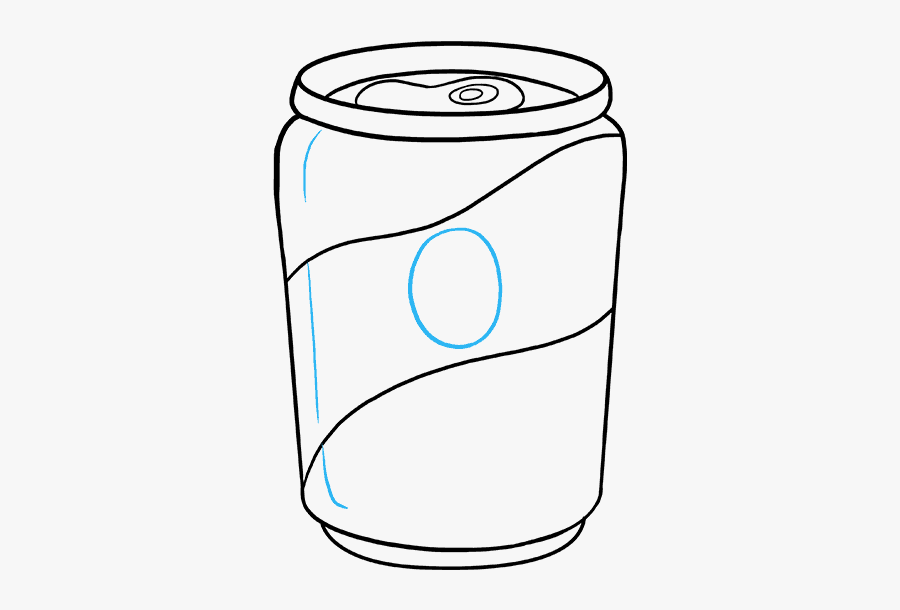 How To Draw Soda Can - Soda Can Drawing Png, Transparent Clipart