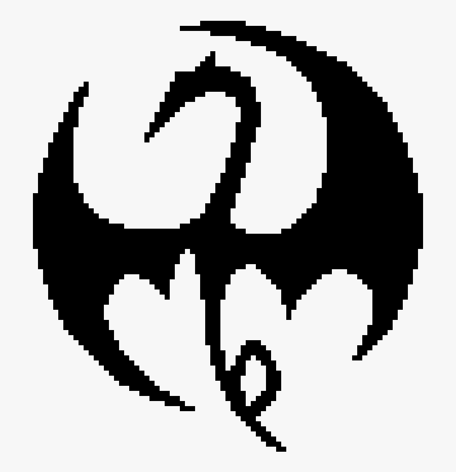Iron Fist Logo Png - Pixel Art Iron Fist, Transparent Clipart
