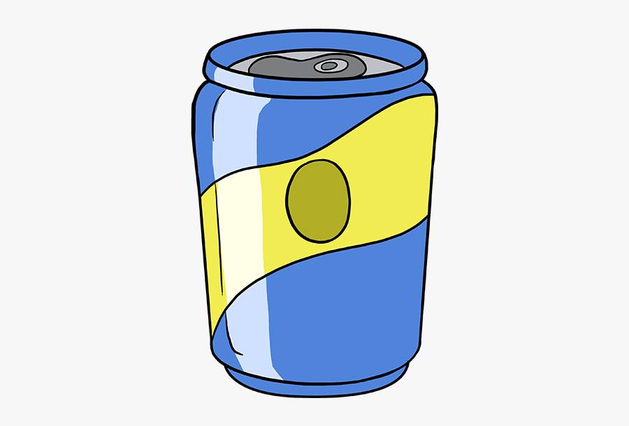 How To Draw Soda Can - Draw A Pop Can Easy, Transparent Clipart