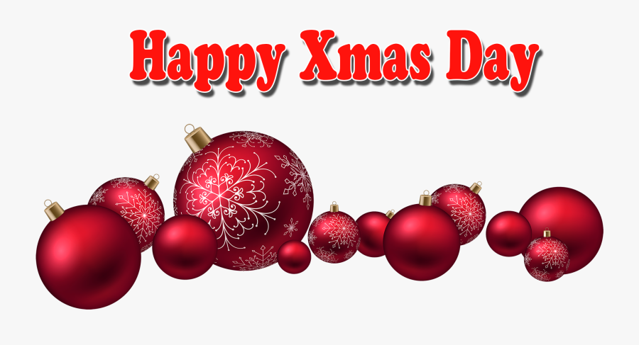 Xmas Day Png Transparent Image - Png Clipart Christmas Ball Png, Transparent Clipart