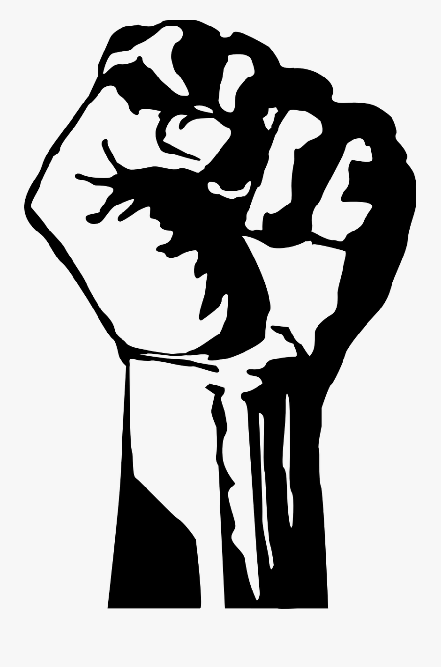 United Openalpr Business Youtube States Fist Clipart - Fist In The Air, Transparent Clipart