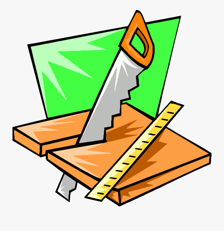 Saw Wood Working Carpenter Clipart Png, Transparent Clipart