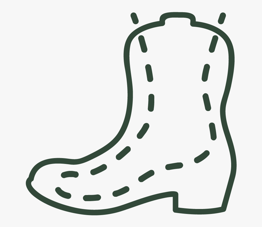 Cowboy Boot, Transparent Clipart