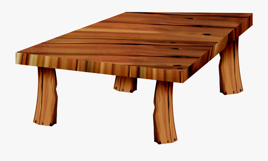 Coffee Table Wood Clip Art, Transparent Clipart