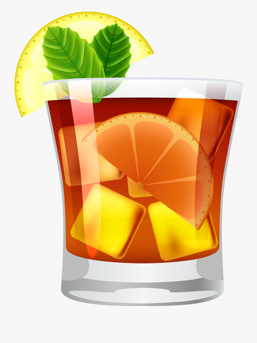Cocktail Cuba Libre Png Clipart - Cocktail Clipart Png, Transparent Clipart