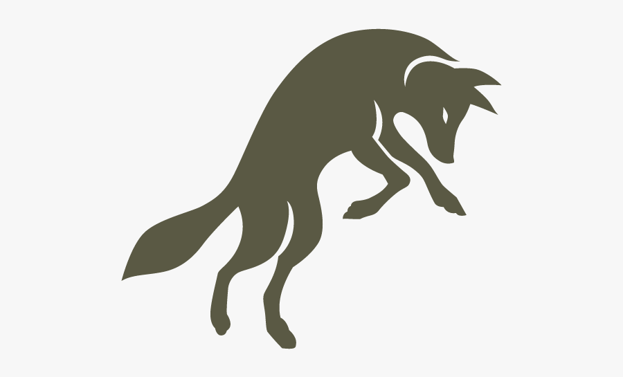 Nk"mip Coyote Icon - Dog Catches Something, Transparent Clipart