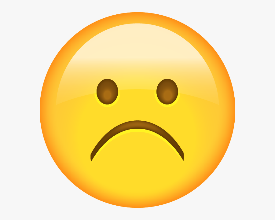 Very Sad Emoji - Sad Face Emoji Clipart, Transparent Clipart