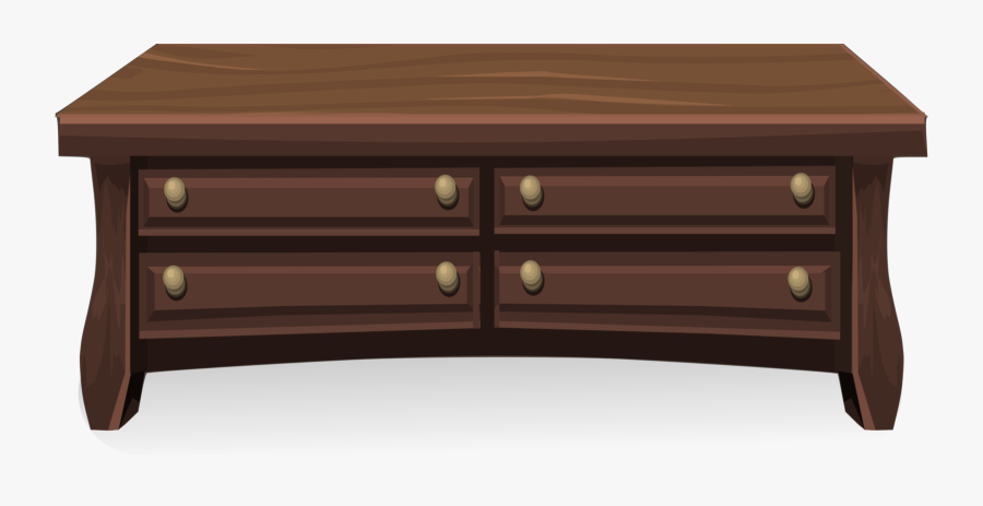 Low Wooden Cabinet From Glitch - Wood Drawer Clipart, Transparent Clipart
