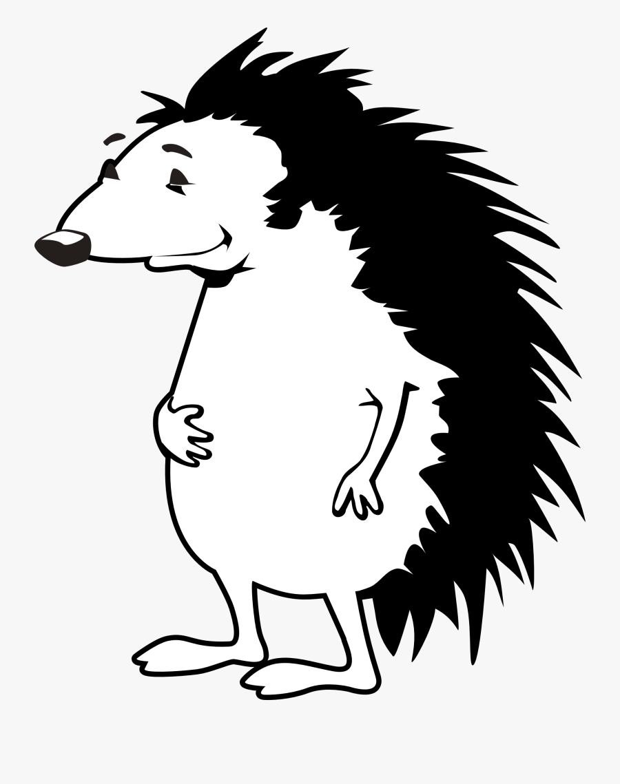 Free Panda Images Clip - Porcupine Clipart Black And White Png, Transparent Clipart