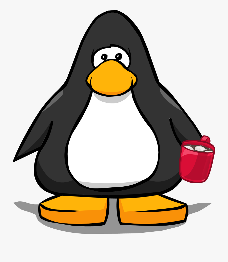 Hot Clipart Hot Choclate - Penguin From Club Penguin, Transparent Clipart