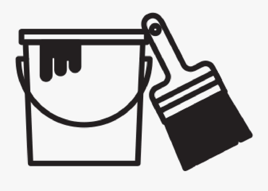 The House Painters Tucson - Line Art, Transparent Clipart