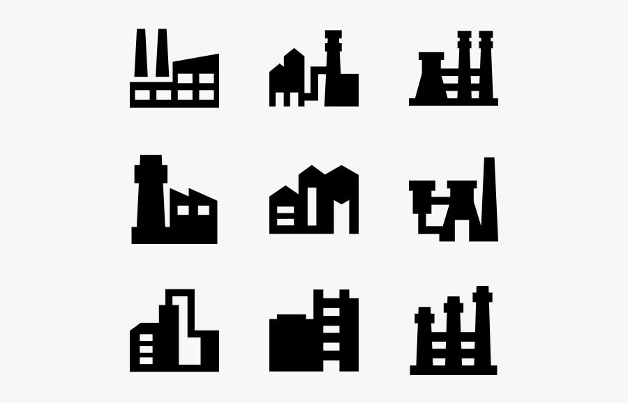 Clip Art Building Free Vector Buildings - Vector Icon Factory Png, Transparent Clipart