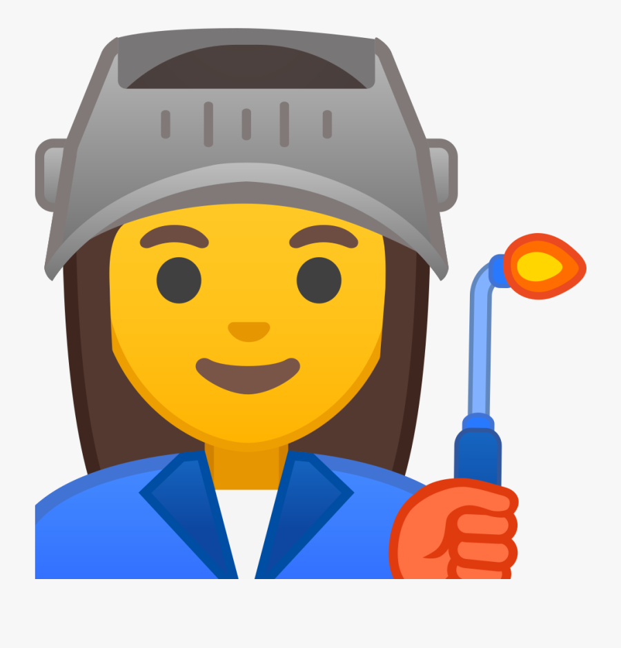 Clip Art Woman Icon Noto Emoji - Emoji Mecanico, Transparent Clipart