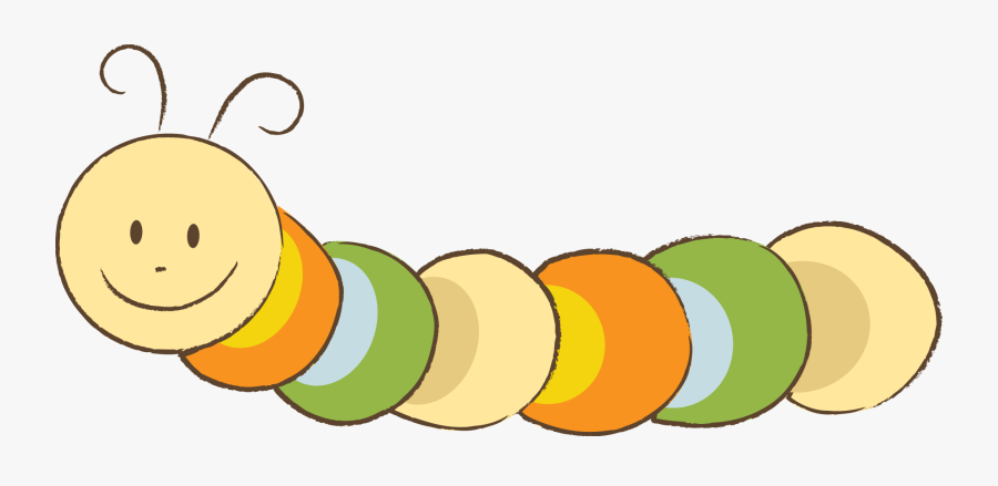 Transparent Larva Png - Cute Caterpillar Png, Transparent Clipart