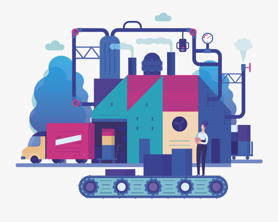 Produccion En Serie Vector, Transparent Clipart