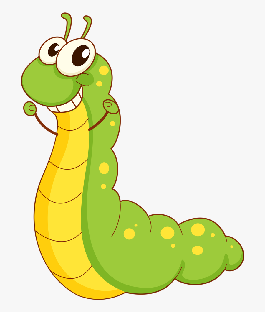 Caterpillar Clipart One - Glow Worm In James And The Giant Peach, Transparent Clipart