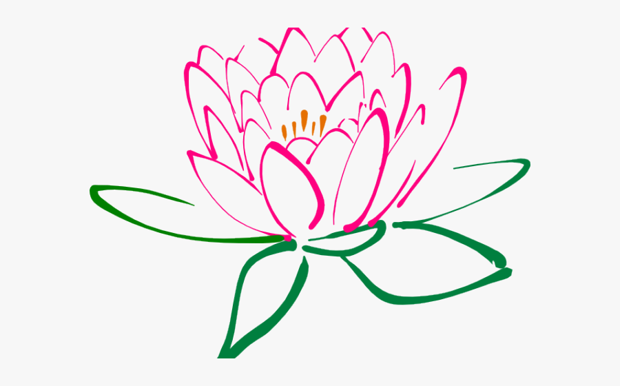 Clipart Purple Lotus Flower , Free Transparent Clipart