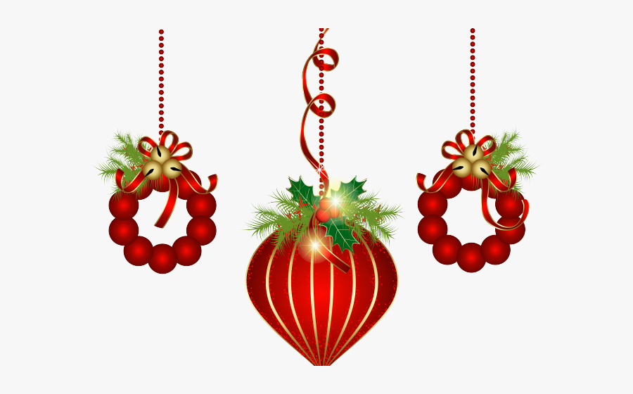 Christmas Decoration Transparent Background, Transparent Clipart