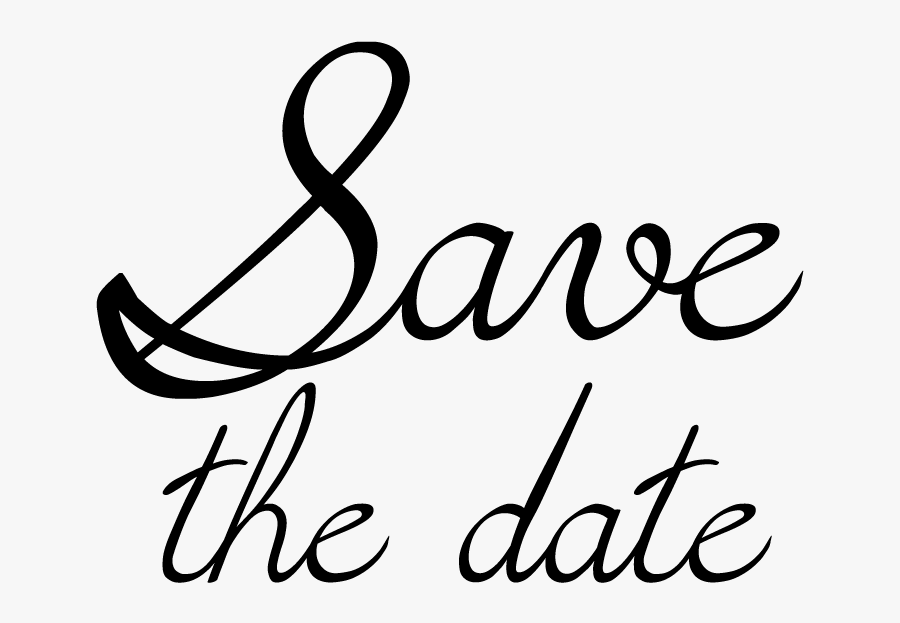 Free Save The Date Clipart Pictures - Save The Date Png, Transparent Clipart