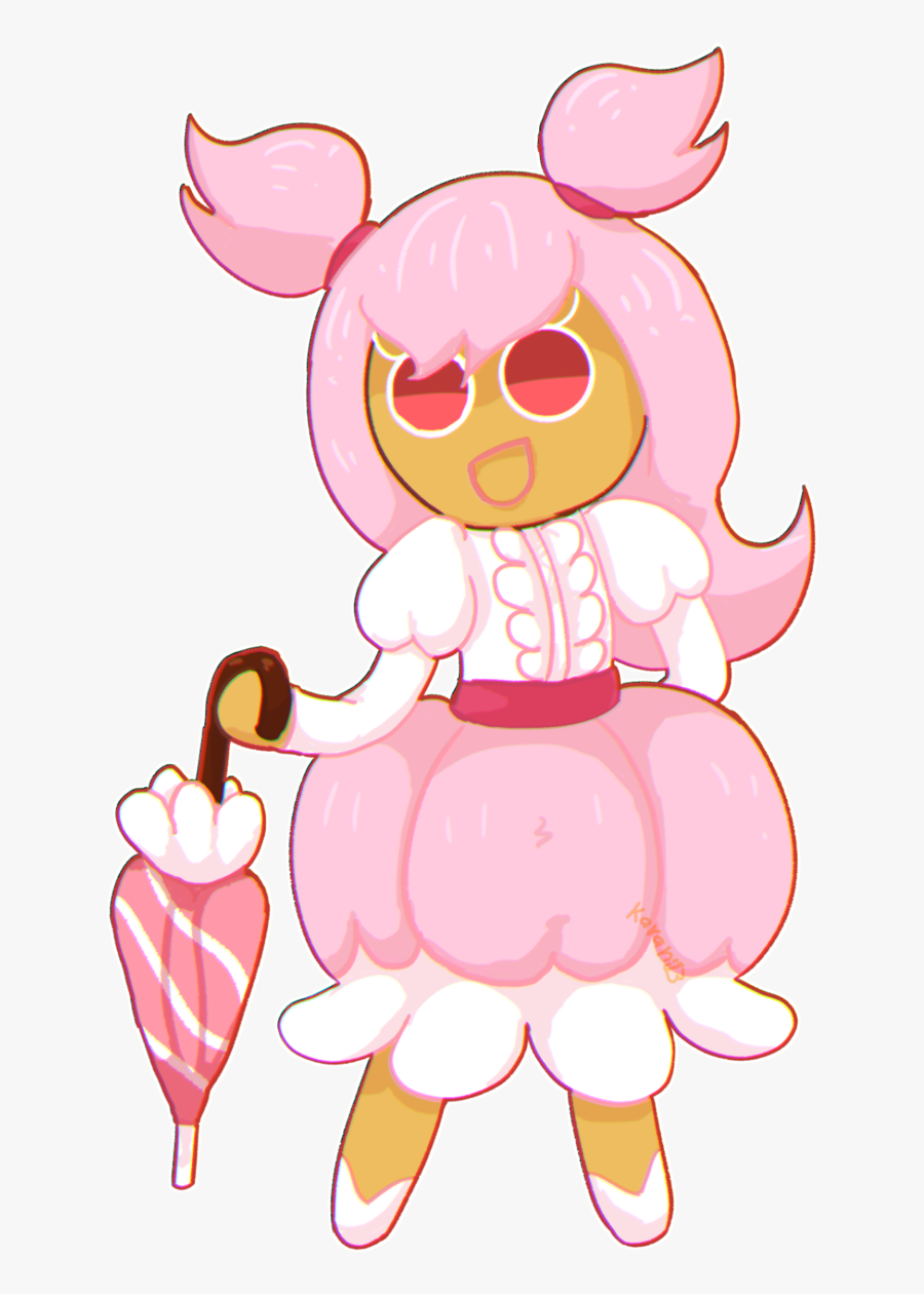 Cherry Blossom Cookie - Cartoon, Transparent Clipart