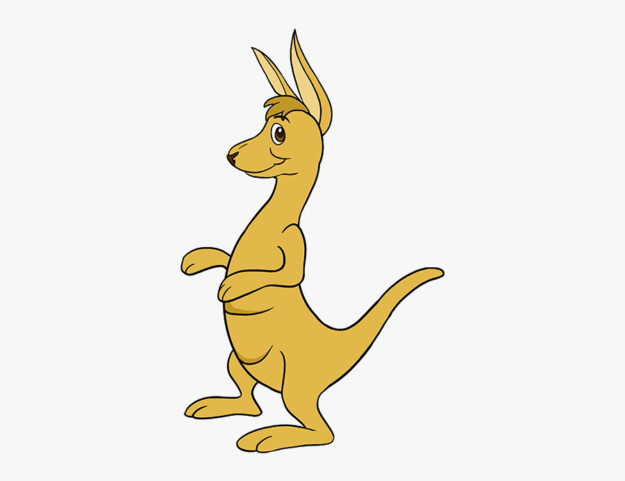 Associates Clipart Kangaroo - Cartoon, Transparent Clipart